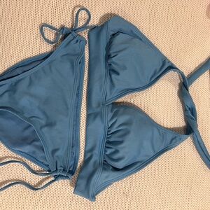 Stylish Blue Bikini Set